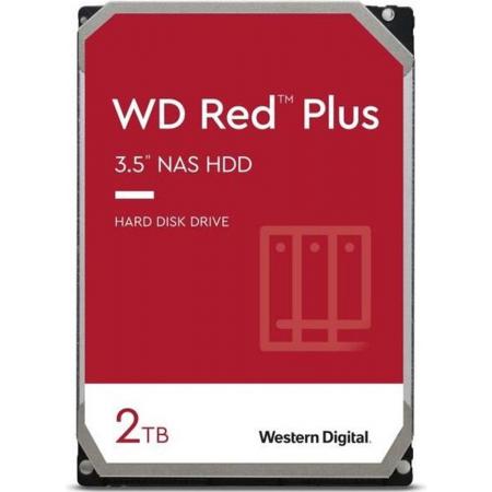 WD Red ™ Plus - NAS voor interne harde schijf - 2 TB - 5400 rpm - 3,5 (WD20EFZX)