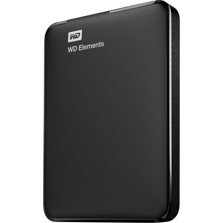 Western Digital WD Elements Portable 2.5 Inch externe HDD 2TB, Zwart