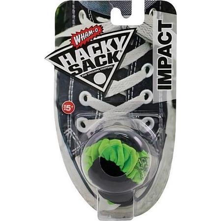 Wham-o Voetzakspel Hacky Sack Impact Junior 4,8 Cm Zwart/groen