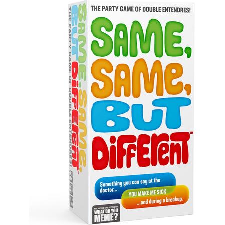What Do You Meme - Same Same but different - Het dubbelzinnige party spel van de What Do You Meme makers