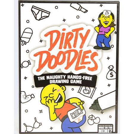 What Do You Meme? Dirty Doodles Kaartspel Tekening - Partyspel voor volwassenen - het ondeugende hansfree tekenspel