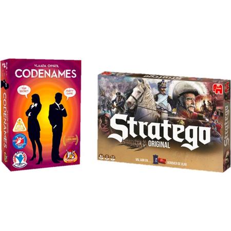Spelvoordeelset Codenames - Gezelschapsspel & Stratego Original - Bordspel