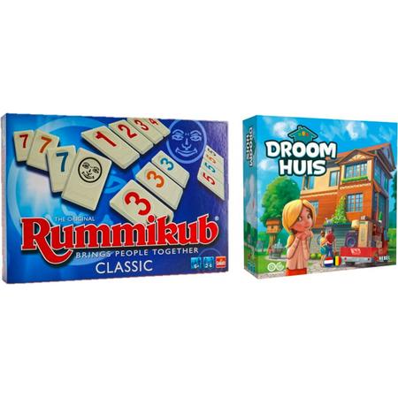 Spelvoordeelset Droomhuis - Gezelschapsspel & Spel Rummikub