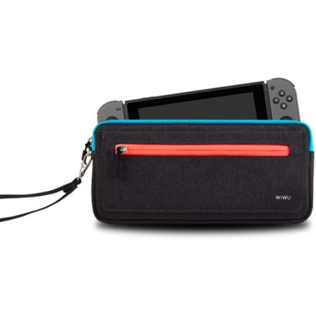 Case Cozy Opbergtas Waterproof Storage voor Nintendo Switch - Zwart