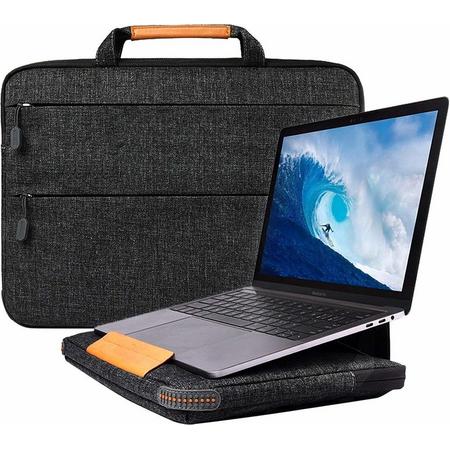 Dell Latitude hoes - 15.4 inch - WiWu Smart Stand Laptoptas - Zwart