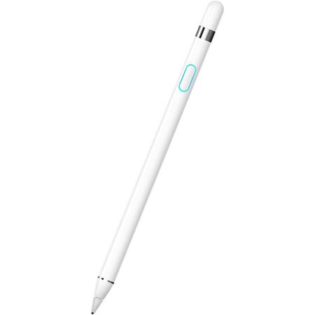 P339 Picasso Aluminium Universal Touch Screen Stylus Pen voor Smartphones en Tablets - Wit