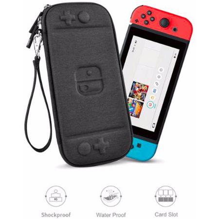 Shell Lite Shockproof Case voor Nintendo Switch - Zwart