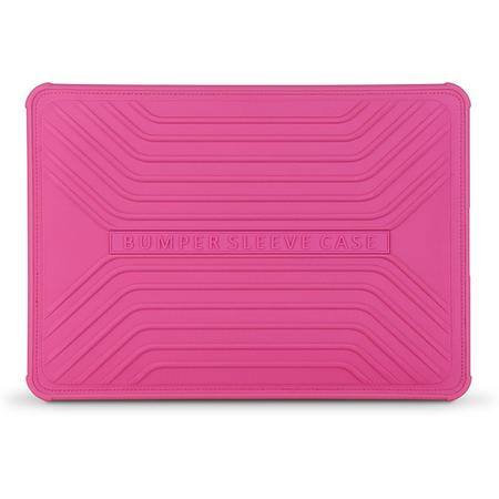 Voyage Ultra-thin Water Resistant Shockproof Elastic Lycra Laptop Sleeve 12 inch - Pink
