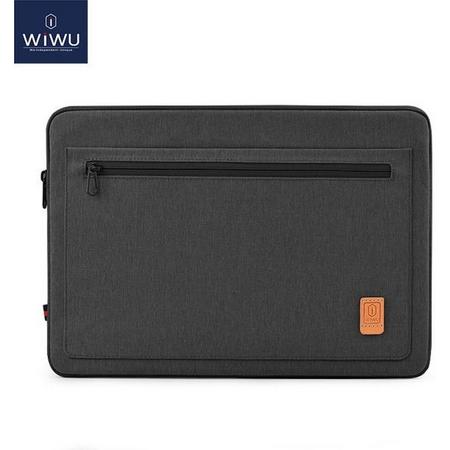 WIWU - 15,4 inch Pioneer Laptop & Macbook Sleeve - Zwart