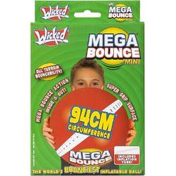   Bal Mega Bounce Mini Junior 94 Cm Rood 2-delig