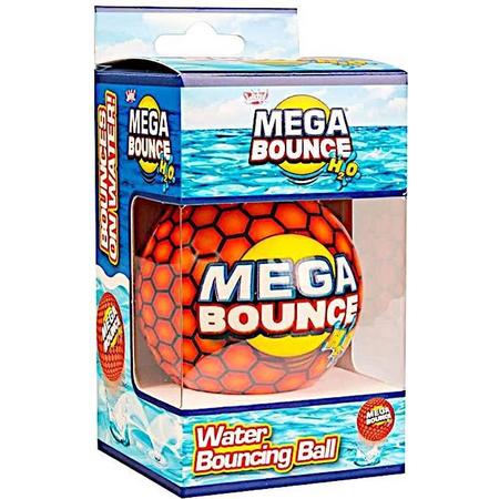 Wicked Strandbal Mega Bounce H2o 7 Cm Oranje