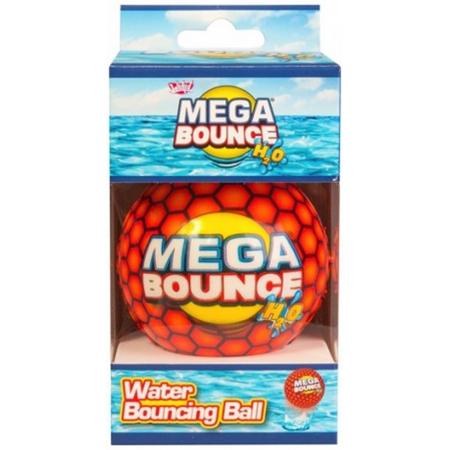 Wicked Waterbal Mega Bounce H2o 7 Cm Oranje 29 Gram
