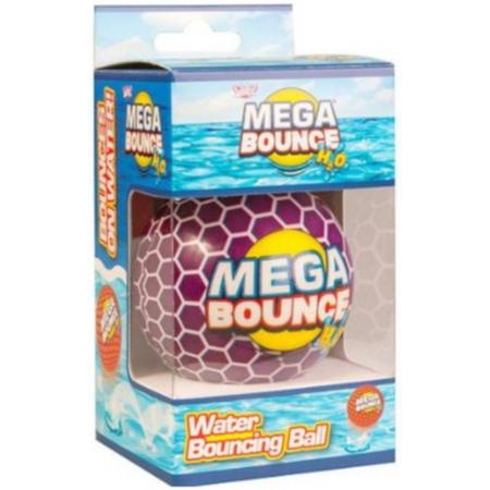 Wicked Waterbal Mega Bounce H2o 7 Cm Paars 29 Gram