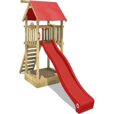 WICKEY Smart Tower Rood - Kinder Speeltoestel