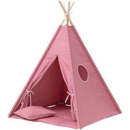 Tipi Tent / Speeltent Kinderkamer Blush Pink - Speeltent voor Kinderen - Kindertent - Indianentent - Wigwam 100x100x120cm