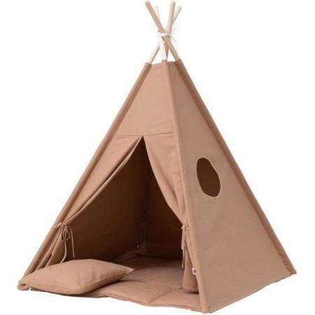 Tipi Tent / Speeltent Kinderkamer Clay - Speeltent voor Kinderen - Kindertent - Indianentent - Wigwam 100x100x120cm