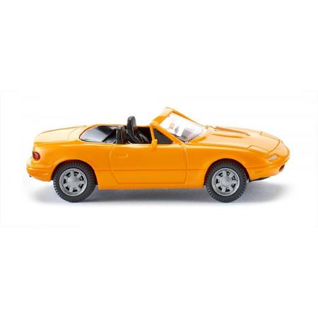 Wiking Miniatuurauto Mazda Mx5 1:87 Geel
