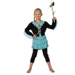 Carnavalskleding Indianen jurkje meisje Wishbone Maat 116