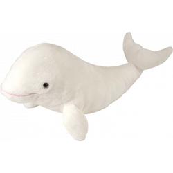 Pluche witte walvis 38 cm