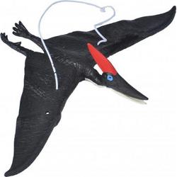 reptiel Pteranodon junior 25 cm rubber zwart