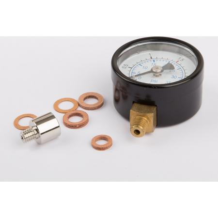 Wilesco - Manometer Anschluss Unten M6 D18/20/22/141/320/430/t125 - WIL01528 - modelbouwsets, hobbybouwspeelgoed voor kinderen, modelverf en accessoires