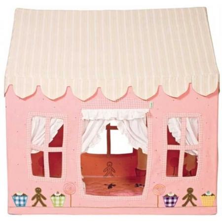 Win Green - Gingerbread Cottage - Large  zonder mat