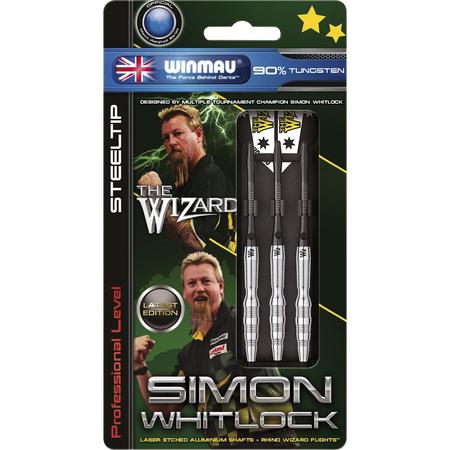Winmau Simon Whitlock steeltip dartpijlen 22gr - 90% Tungsten