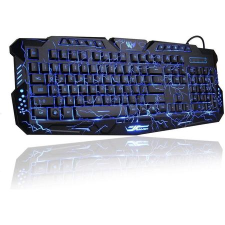 Backlit LED M200 Bedraad USB Kabel Gaming Toetsenbord PC Laptop Computer Keyboard Gamer Backlight
