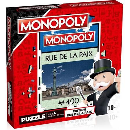 WINNENDE BEWEGINGEN Straat van Vrede Monopoly Puzzel 1000 stukjes