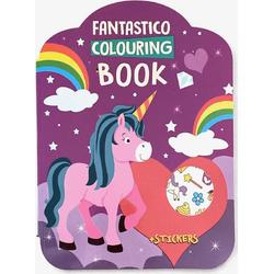 Fantastic Colouring Book - UNICORN - STICKERS - KLEURBOEK