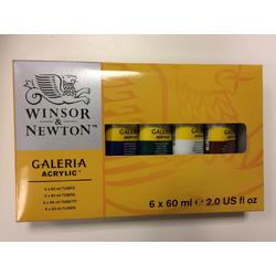 Winsor & Newton Galeria Acrylic Colours Set 6 x 60ml