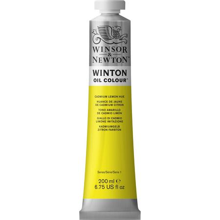 Winsor & Newton Winton Oil Colours 200ml Cadmium Yellow Hue