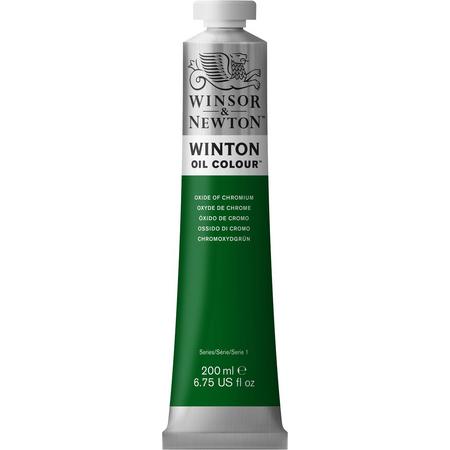 Winsor & Newton Winton Oil Colours 200ml Oxide Of Chromium