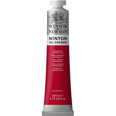 Winsor & Newton Winton Oil Colours 200ml Permanent Crimson Lake