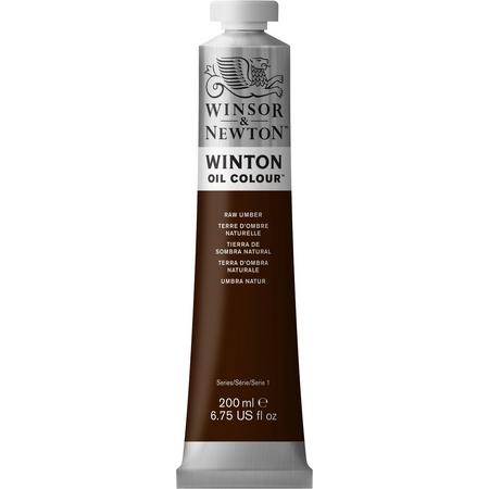 Winsor & Newton Winton Oil Colours 200ml Raw Umber
