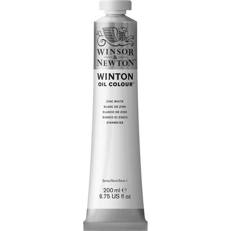 Winsor & Newton Winton Oil Colours 200ml Zinc White