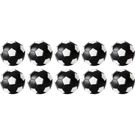 Winspeed tafelvoetbal ballen 35mm zwart/wit