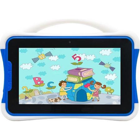 Wintouch Kinder tablet vanaf 3 jaar - Blauwe Speelgoed tablet - 7 inch tablet - kinder computer - Wifi kinder tablet - 3000mAh