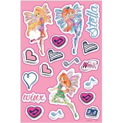   Stickers Stella Meisjes 10 X 22 Cm Papier 17-delig