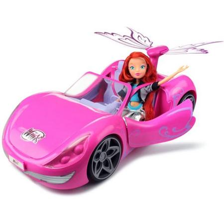 Winx Club Bloom and Magical Car - Speelgoed auto met Pop - Cadeauset