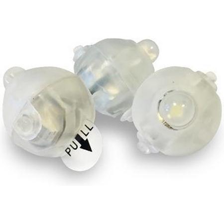 LED ballonlampjes knipperend 20 Stuks (wit)