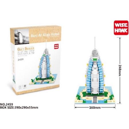 Mini Blocks - Wise Hawk - Burj Al Arab Hotel - 909 pcs