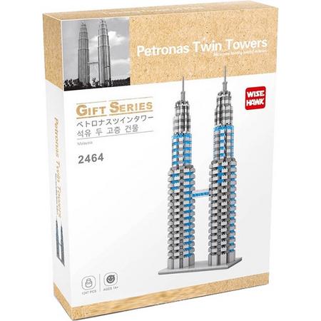 Mini Blocks - Wise Hawk - Petronas Twin Towers - 1247 pcs