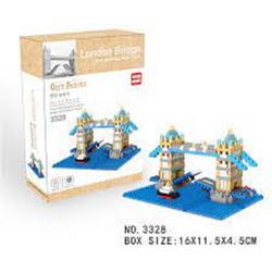 gift series - wise hawk - bouwdoos mini blokjes - londen bridge