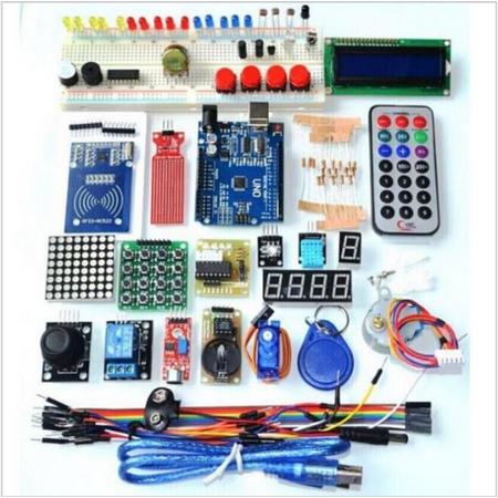Arduino UNO R3 Starterkit - Uitgebreide Starterkit Arduino - Starterset Met UNO R3 Board & Sensors - RFID Module - Nano - Learning Kit