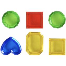 Duikspeelgoed Juwelen - Duik Diamanten - Duik Speeltjes - Duikspeelgoed Schat - Waterspeelgoed - 6 Stuks