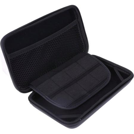 Nintendo 3DS XL Case - Opberghoes - Hard Cover - Beschermende Tas - Bag voor Nintendo - Waterdicht - Zwart