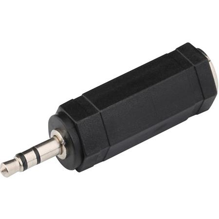 Premium Adapter - 3.5 mm Male naar 6.35 mm Male - Jack Plug - Audio Headset - Microfoon Converter - Aux Kabel