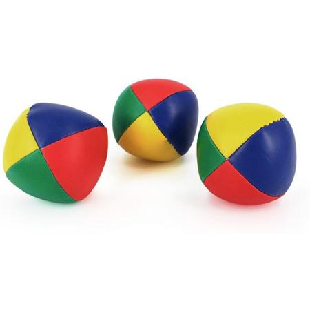 WiseGoods - Premium Gekleurde Jongleerballen 3 stuks - Interactief Speelgoed - Multicolor Ballen - Oefenen Jongleren