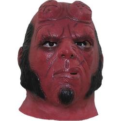 Witbaard Masker Rode Hel Rubber Rood/zwart One-size